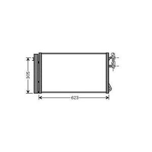 Condenseur de climatisation - Compatible avec BMW X1 (E84) de 2009 à 2015