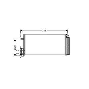 Condenseur de climatisation - Compatible avec Opel Corsa D de 2011 à 2015