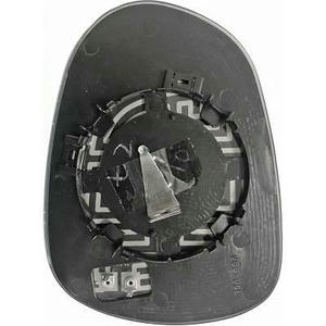 Verre/Glace de rétroviseur extérieur position gauche - Compatible avec alfa romeo giulia à partir de 2016