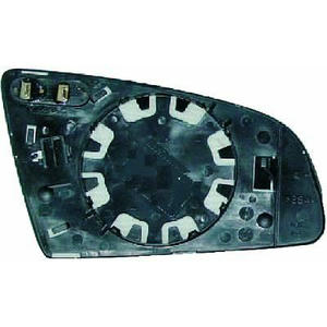 Verre/Glace de rétroviseur extérieur position gauche - Compatible avec Audi A3 de 2003 à 2005
