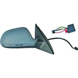 Rétroviseur extérieur position gauche - Compatible avec Audi A4 de 2007 à 2011