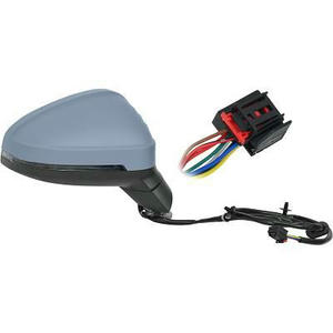 Rétroviseur extérieur position droit - Compatible avec Audi A4 de 2015 à 2018