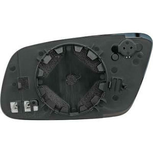 Verre/Glace de rétroviseur extérieur position droit - Compatible avec Audi A6 de 1997 à 2001