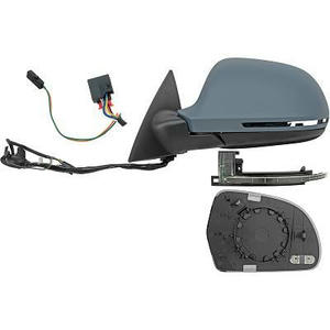 Rétroviseur extérieur position gauche - Compatible avec Audi A6 de 2008 à 2010