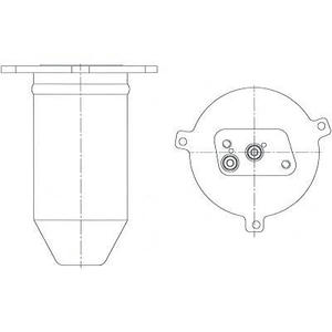 Filtres déshydratant de climatisation - Compatible avec BMW Série 5 (E39) de 2000 à 2003