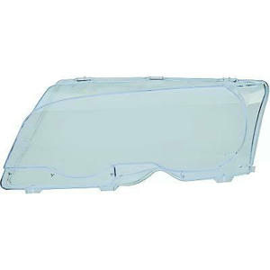 Verre/Glace de Projecteurs/Phare position droit - Compatible avec BMW Série 3 Coupé/ Cabriolet (E46) de 1999 à 2003