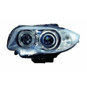 Projecteurs/Phare position gauche - Compatible avec BMW Série 1 (E81/E87/E82/E88) de 2007 à 2011