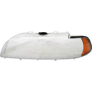 Verre/Glace de Projecteurs/Phare position gauche - Compatible avec BMW série 5 (e39) de 2000 à 2003
