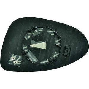 Verre/Glace de rétroviseur extérieur position droit - Compatible avec Chevrolet/Daewoo Aveo à partir de 2011