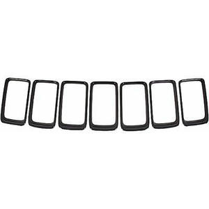 Jeu de baguettes et bandes protectrices de calandre  - Compatible avec Chrysler Grand Cherokee de 2013 à 2016