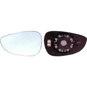 Verre/Glace de rétroviseur extérieur position gauche - Compatible avec ford fiesta de 2008 à 2012