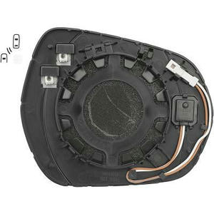 Verre/Glace de rétroviseur extérieur position gauche - Compatible avec Ford Fiesta à partir de 2022