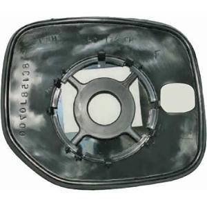 Verre/Glace de rétroviseur extérieur position gauche - Compatible avec Peugeot Partner de 2003 à 2008