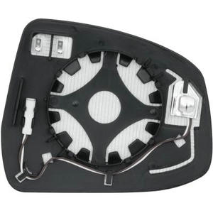 Verre/Glace de rétroviseur extérieur position gauche - Compatible avec Ford Focus IV de 2011 à 2014