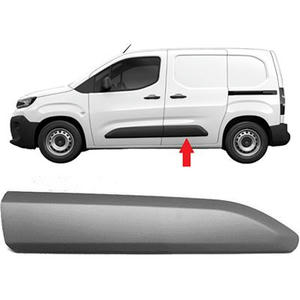 Baguette et bande protectrice de porte position arrière gauche - Compatible avec Opel Combo à partir de 2018