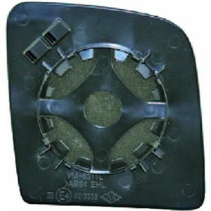 Verre/Glace de rétroviseur extérieur position droit - Compatible avec Ford Transit Connect de 2002 à 2006