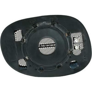 Verre/Glace de rétroviseur extérieur position gauche - Compatible avec Citroen C2 de 2003 à 2008