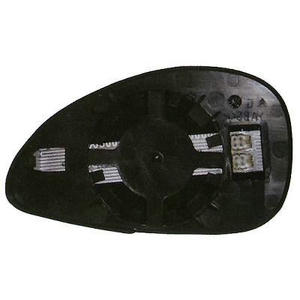 Verre/Glace de rétroviseur extérieur position gauche - Compatible avec Citroen C4 de 2004 à 2009