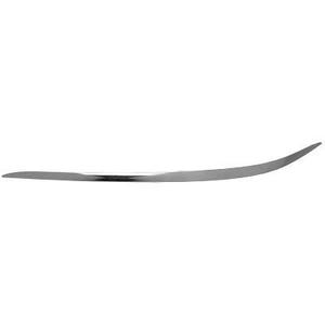 Baguette et bande protectrice de pare-chocs position avant gauche couleur chrome - Compatible avec mercedes classe e (w211) de 2006 à 2009