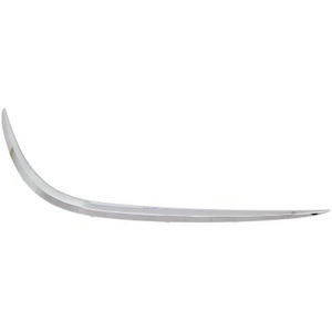 Baguette et bande protectrice de pare-chocs position avant gauche - Compatible avec mercedes classe e (w213) de 2016 à 2020