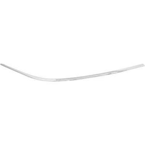 Baguette et bande protectrice de pare-chocs position avant gauche couleur chrome - Compatible avec mercedes classe s (w221) de 2010 à 2013