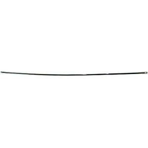 Baguette et bande protectrice de pare-chocs position central couleur chrome - Compatible avec mercedes classe c (w204) de 2007 à 2011