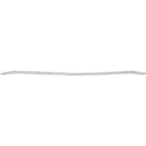Baguette et bande protectrice de pare-chocs position avant central couleur chrome - Compatible avec mercedes classe c (w205) de 01/2014 à 07/2018