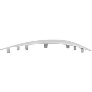 Baguette et bande protectrice de pare-chocs position avant gauche couleur chrome - Compatible avec Mercedes Classe C (W205) de 01/2014 à 07/2018