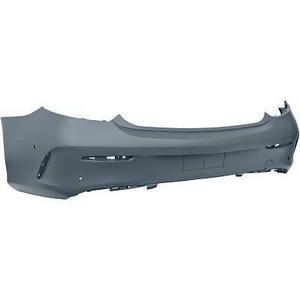 Pare-chocs position arrière - Compatible avec Mercedes Classe C (W205) de 01/2014 à 07/2018