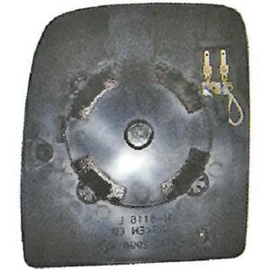 Verre/Glace de rétroviseur extérieur position gauche - Compatible avec Fiat Scudo de 2007 à 2016