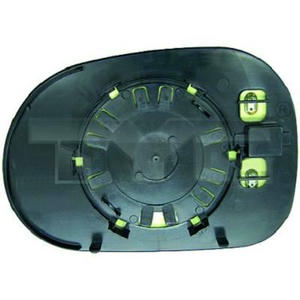 Verre/Glace de rétroviseur extérieur position gauche - Compatible avec mercedes ml (w163) de 1998 à 2001