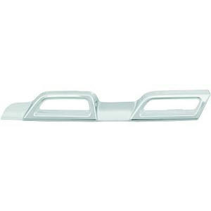 Enjoliveur de calandre  position supérieur gauche couleur chrome - Compatible avec dacia duster à partir de 2013
