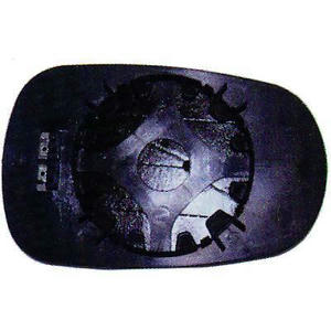 Verre/Glace de rétroviseur extérieur position avant droit/gauche - Compatible avec Renault Clio II de 1998 à 2001