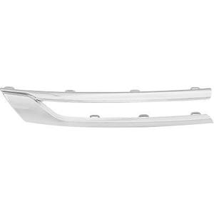 Baguette et bande protectrice de calandre position droit couleur chrome - Compatible avec opel astra k à partir de 2015