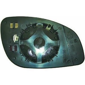 Verre/Glace de rétroviseur extérieur position gauche - Compatible avec Opel Vectra C de 2002 à 2005