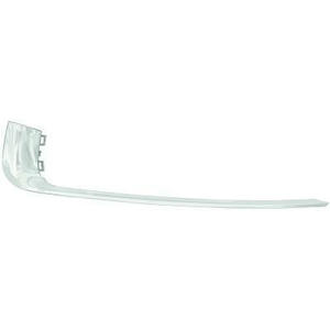 Jeu de baguettes et bandes protectrices de calandre  position gauche couleur chrome - Compatible avec opel insignia de 2008 à 2013
