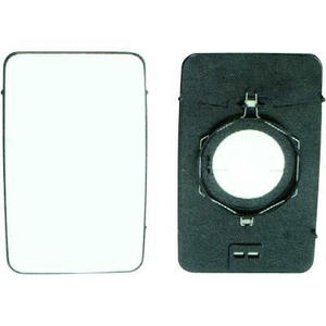 Verre/Glace de rétroviseur extérieur position gauche - Compatible avec Fiat Iveco Daily de 2000 à 2006