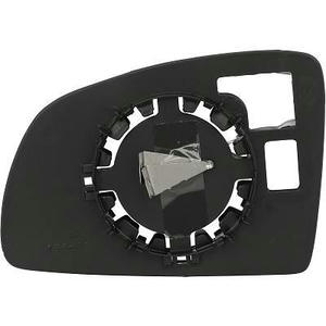 Verre/Glace de rétroviseur extérieur position droit - Compatible avec Opel Meriva de 2006 à 2010