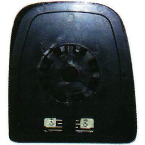 Verre/Glace de rétroviseur extérieur position droit - Compatible avec Fiat Iveco Daily de 2006 à 2011