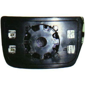 Verre/Glace de rétroviseur extérieur position inférieure gauche - Compatible avec fiat iveco daily de 2006 à 2011