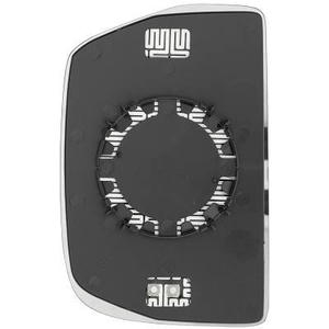 Verre/Glace de rétroviseur extérieur position droit - Compatible avec Fiat Iveco Daily de 2006 à 2011