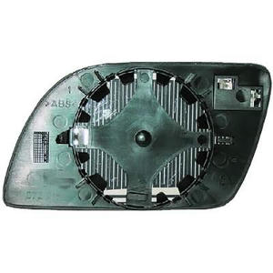 Verre/Glace de rétroviseur extérieur position gauche - Compatible avec Volkswagen Polo de 2001 à 2005
