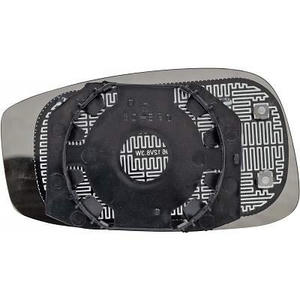 Verre/Glace de rétroviseur extérieur position droit - Compatible avec Fiat Stilo (3-portes) de 2001 à 2008