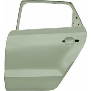 Porte de carrosserie position arrière gauche - Compatible avec Volkswagen Polo de 2009 à 2014