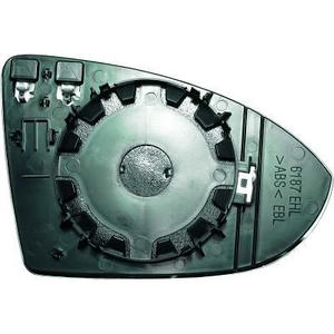 Verre/Glace de rétroviseur extérieur position gauche - Compatible avec Volkswagen Golf VII de 2012 à 2017