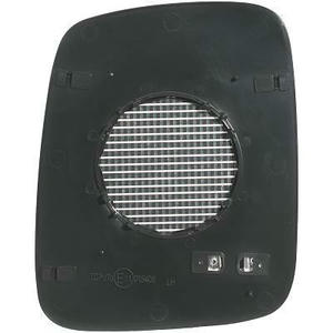 Verre/Glace de rétroviseur extérieur position droit - Compatible avec Volkswagen T4 Caravelle/Multivan de 1996 à 2003