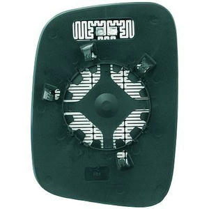 Verre/Glace de rétroviseur extérieur position droit - Compatible avec Volkswagen T5 Transporter de 2003 à 2009