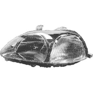 Projecteurs/Phare position gauche - Compatible avec Honda Civic de 1995 à 1999