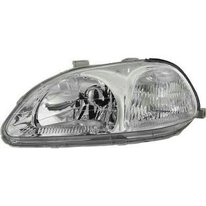 Projecteurs/Phare position gauche - Compatible avec Honda Civic de 1995 à 1999