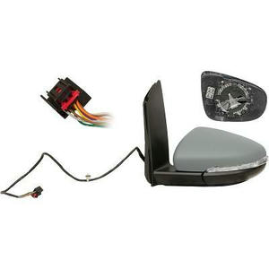 Rétroviseur extérieur position gauche - Compatible avec Volkswagen Breakan à partir de 2010